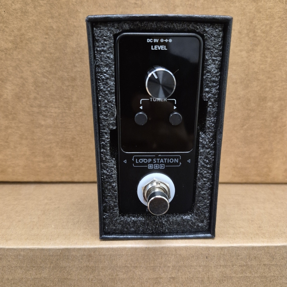 LEKATO Guitar Looper Effect Pedal Loop Pedal 5 Minutes Looping Time Looper Pedal